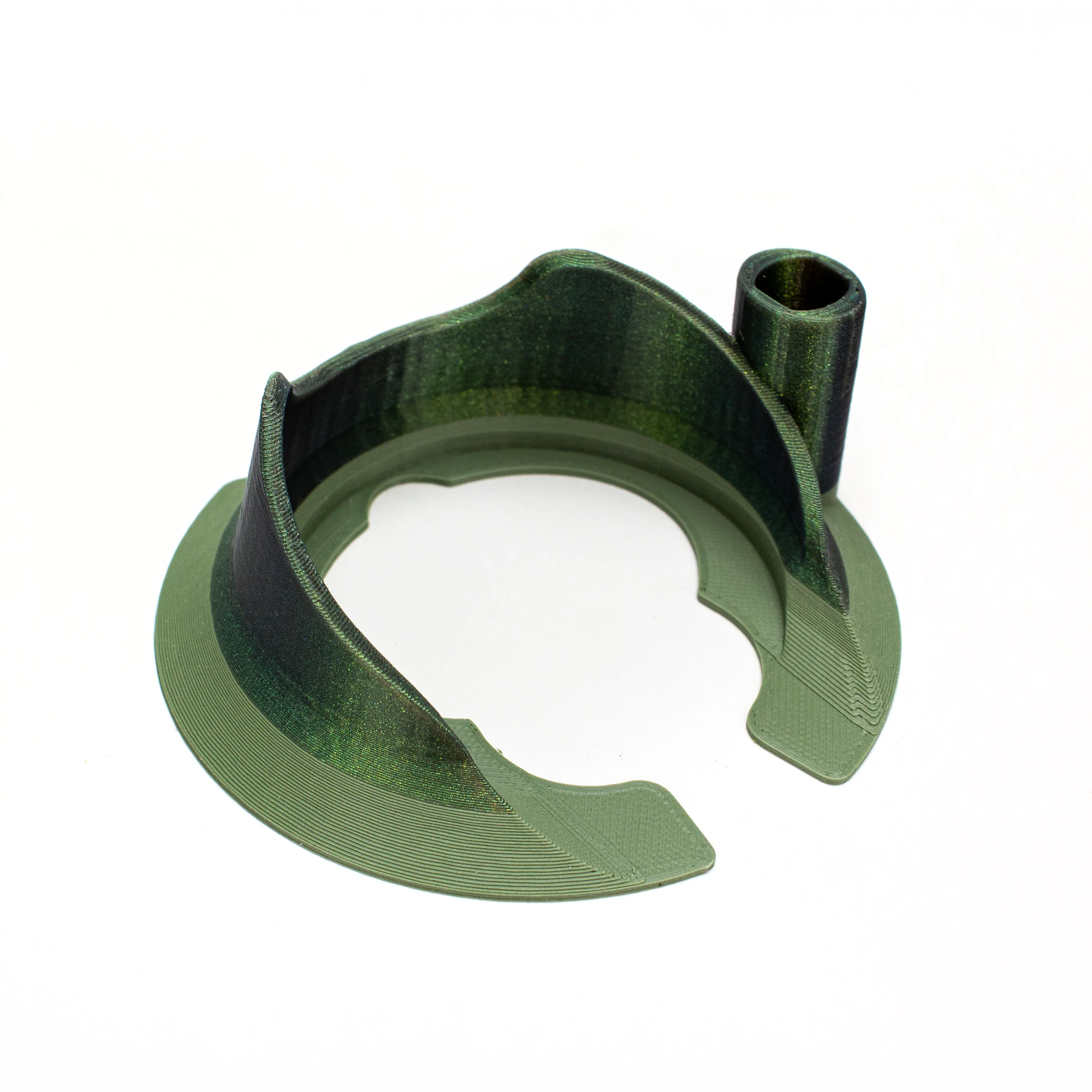 Derek Holtz - Sparkle Green & Army Green Peak Pro & Hot Knife Base #DHZ35