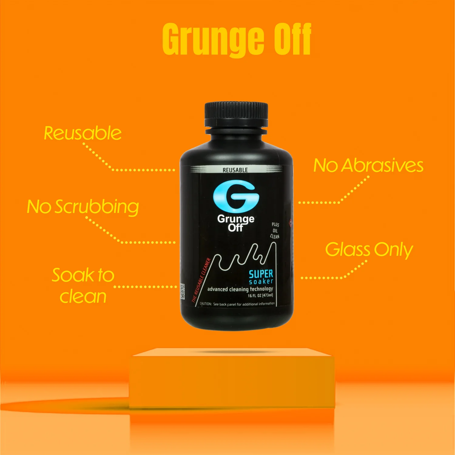 Grunge Off 16oz Super Soaker Cleaner - Image 2
